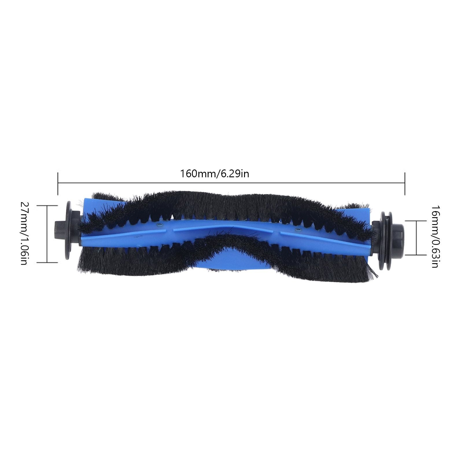 Vacuum Cleaner Main Brush Replacement ABS Sweeper Vacuum Cleaner Rolling Brush for Eufy 11S 15MAX V1294-YM0523-3113220005211