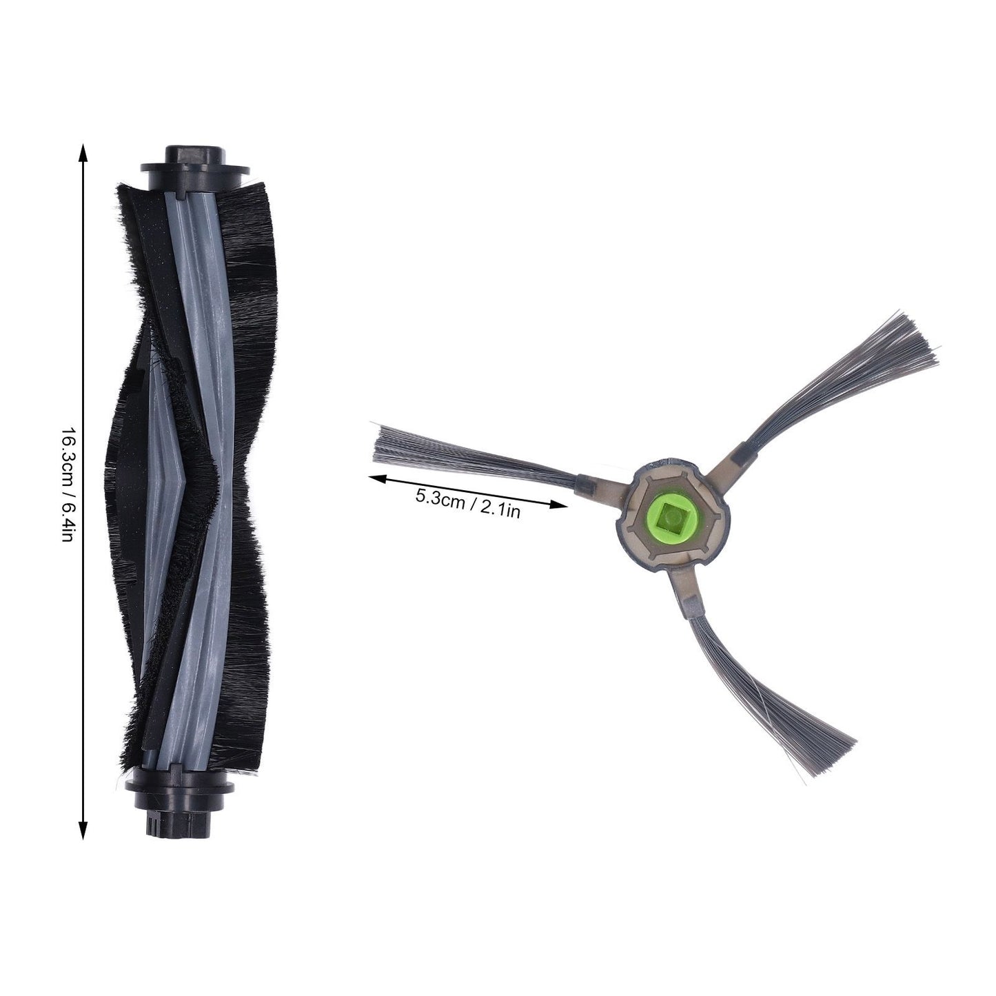 Vacuum Cleaner Brush Kit Harmless Main Side Brush Vacuum Cleaner Accessories for U2 DGN22 V1294-YM0523-3113220005611