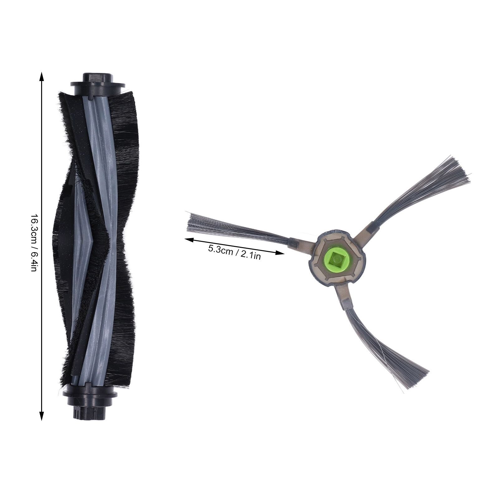 Vacuum Cleaner Brush Kit Harmless Main Side Brush Vacuum Cleaner Accessories for U2 DGN22 V1294-YM0523-3113220005611