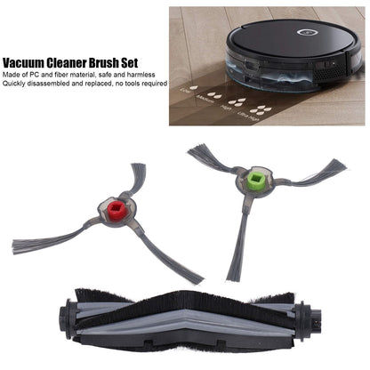 Vacuum Cleaner Brush Kit Harmless Main Side Brush Vacuum Cleaner Accessories for U2 DGN22 V1294-YM0523-3113220005611