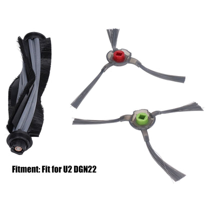 Vacuum Cleaner Brush Kit Harmless Main Side Brush Vacuum Cleaner Accessories for U2 DGN22 V1294-YM0523-3113220005611