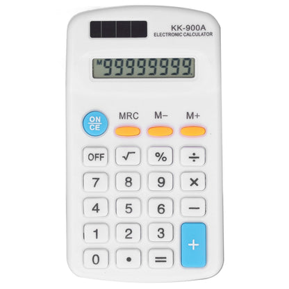 Mini Calculators Handheld 8 Digit with LCD Display Sensitive Button Solar Battery Dual Power for Office V1294-YM0523-3113220006011