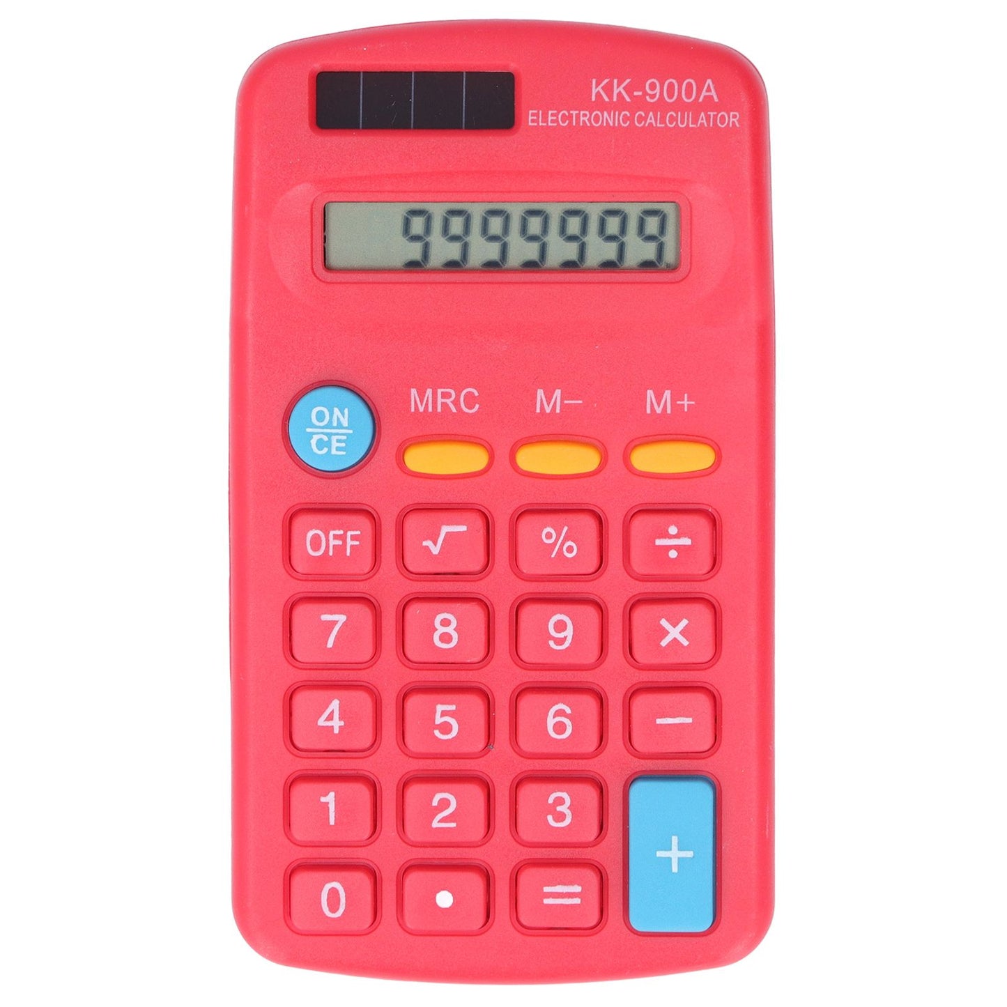 Mini Calculators Handheld 8 Digit with LCD Display Sensitive Button Solar Battery Dual Power for Office V1294-YM0523-3113220006012