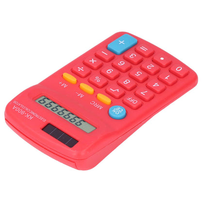 Mini Calculators Handheld 8 Digit with LCD Display Sensitive Button Solar Battery Dual Power for Office V1294-YM0523-3113220006012