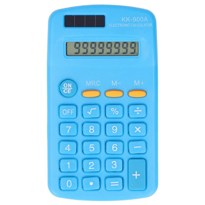 Mini Calculators Handheld 8 Digit with LCD Display Sensitive Button Solar Battery Dual Power for Office V1294-YM0523-3113220006013