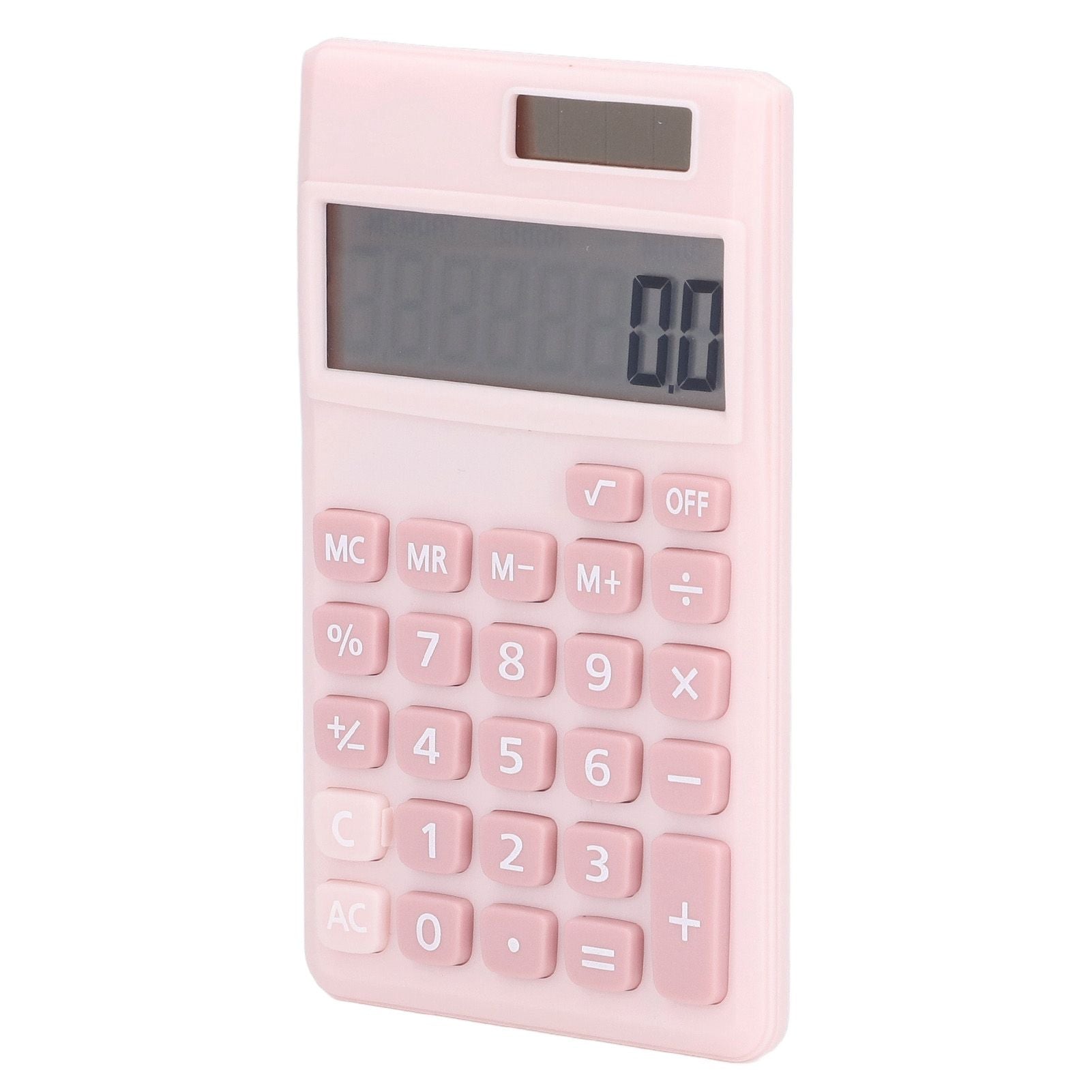 Calculators 8 Digit Solar Battery Dual Power Handheld Pocket Calculator with Large LCD Display Big Sensitive V1294-YM0523-3113220006111