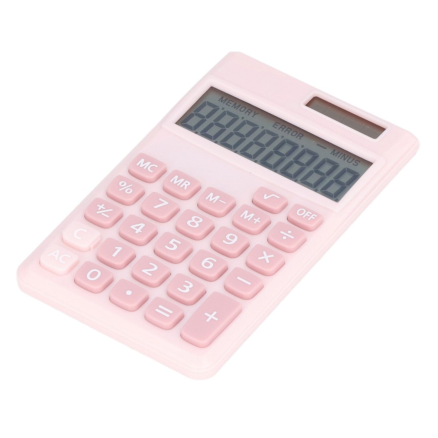 Calculators 8 Digit Solar Battery Dual Power Handheld Pocket Calculator with Large LCD Display Big Sensitive V1294-YM0523-3113220006111