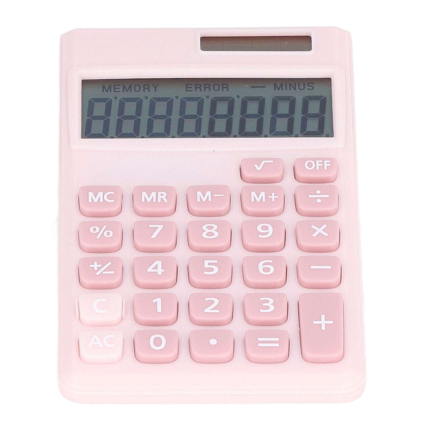 Calculators 8 Digit Solar Battery Dual Power Handheld Pocket Calculator with Large LCD Display Big Sensitive V1294-YM0523-3113220006111