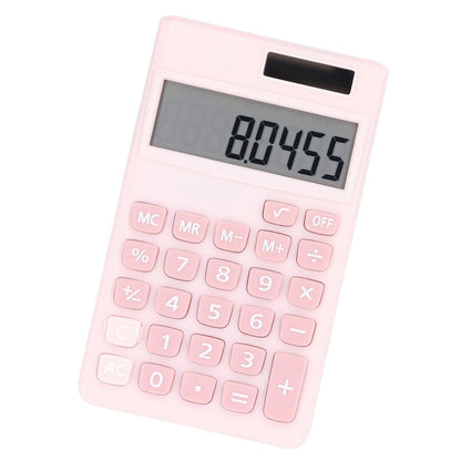 Calculators 8 Digit Solar Battery Dual Power Handheld Pocket Calculator with Large LCD Display Big Sensitive V1294-YM0523-3113220006111