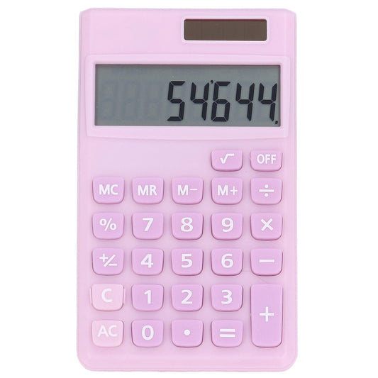 Calculators 8 Digit Solar Battery Dual Power Handheld Pocket Calculator with Large LCD Display Big Sensitive V1294-YM0523-3113220006112