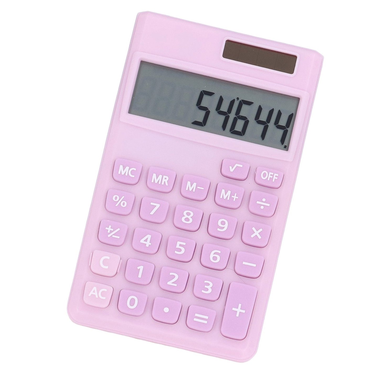 Calculators 8 Digit Solar Battery Dual Power Handheld Pocket Calculator with Large LCD Display Big Sensitive V1294-YM0523-3113220006112