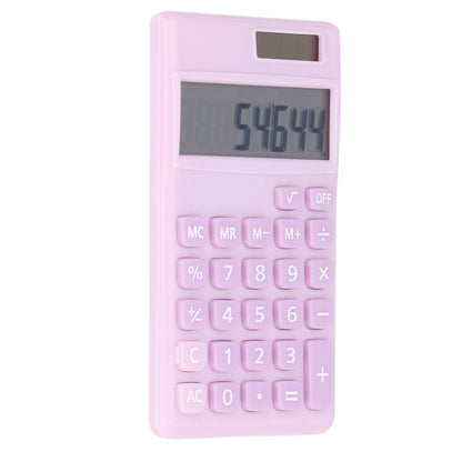 Calculators 8 Digit Solar Battery Dual Power Handheld Pocket Calculator with Large LCD Display Big Sensitive V1294-YM0523-3113220006112