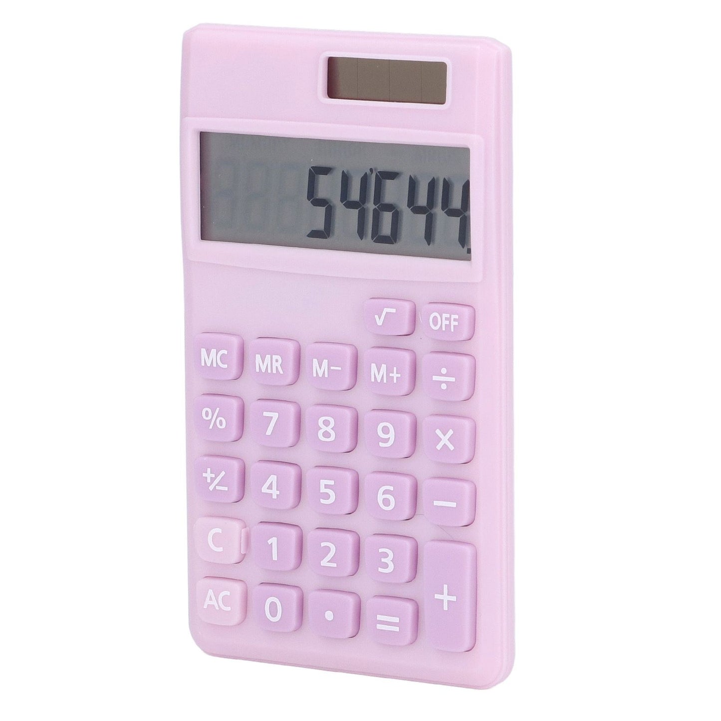 Calculators 8 Digit Solar Battery Dual Power Handheld Pocket Calculator with Large LCD Display Big Sensitive V1294-YM0523-3113220006112