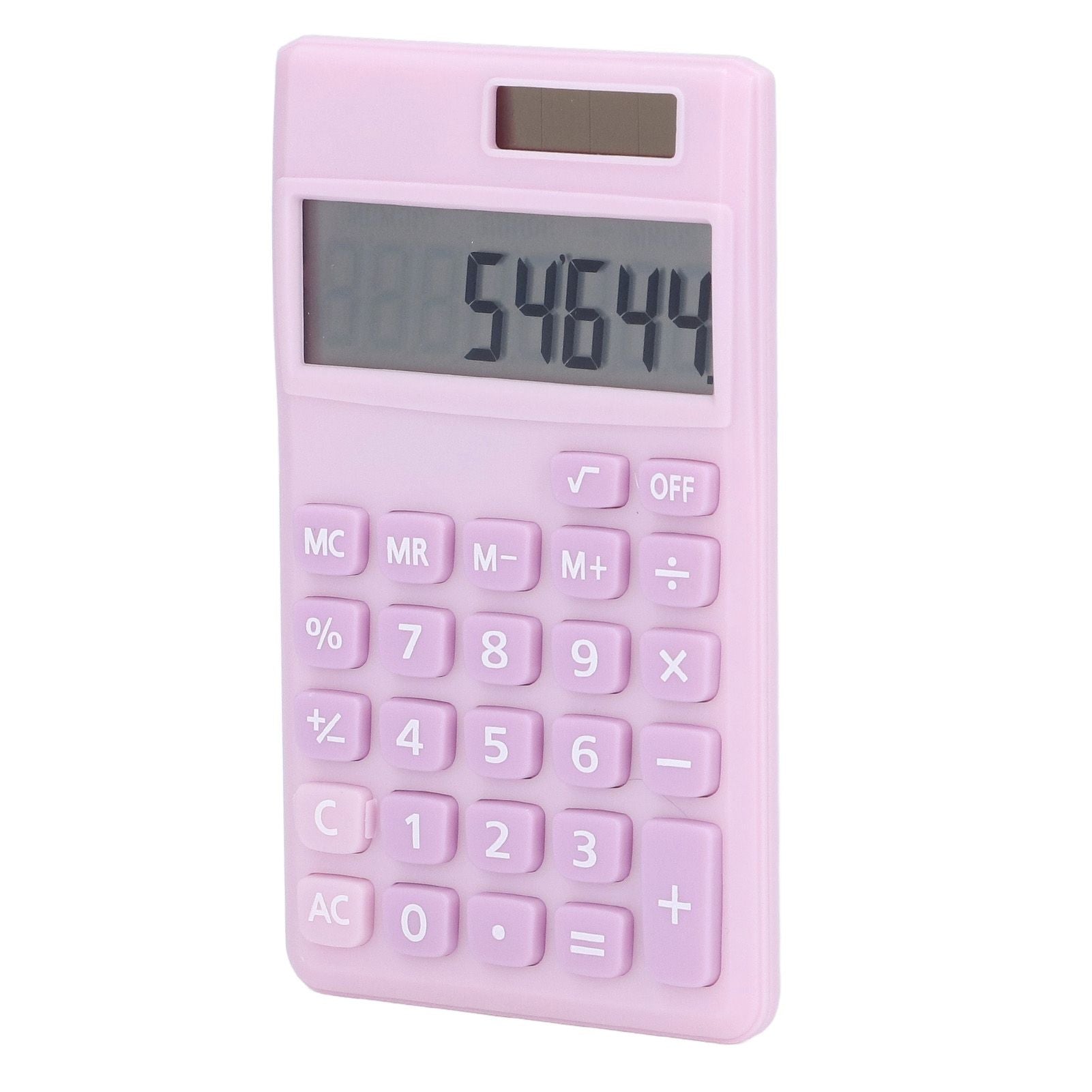 Calculators 8 Digit Solar Battery Dual Power Handheld Pocket Calculator with Large LCD Display Big Sensitive V1294-YM0523-3113220006112