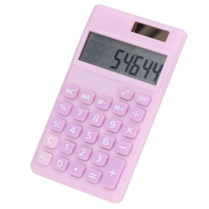 Calculators 8 Digit Solar Battery Dual Power Handheld Pocket Calculator with Large LCD Display Big Sensitive V1294-YM0523-3113220006112