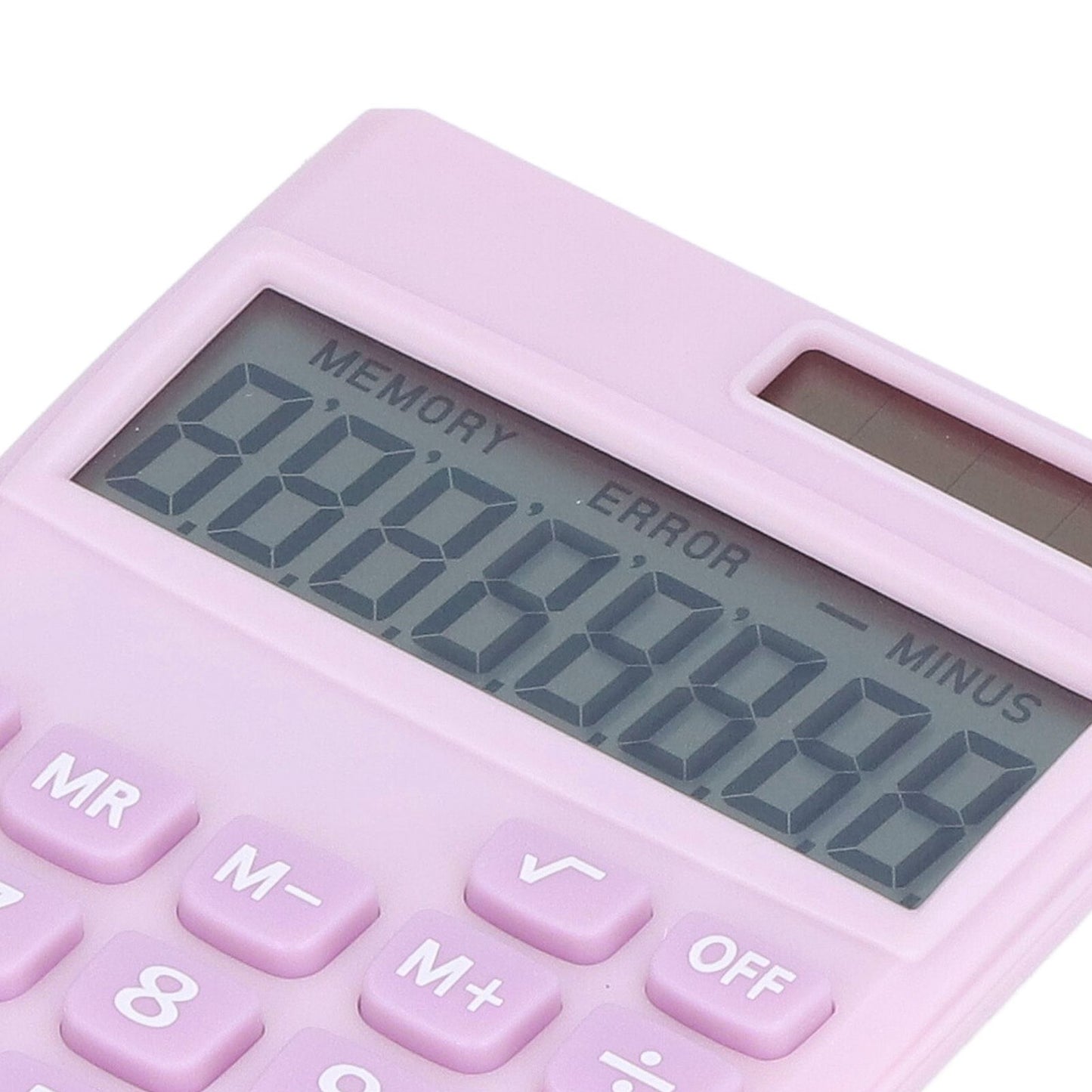 Calculators 8 Digit Solar Battery Dual Power Handheld Pocket Calculator with Large LCD Display Big Sensitive V1294-YM0523-3113220006112