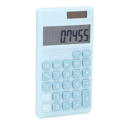 Calculators 8 Digit Solar Battery Dual Power Handheld Pocket Calculator with Large LCD Display Big Sensitive V1294-YM0523-3113220006113