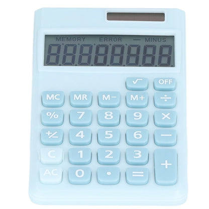 Calculators 8 Digit Solar Battery Dual Power Handheld Pocket Calculator with Large LCD Display Big Sensitive V1294-YM0523-3113220006113
