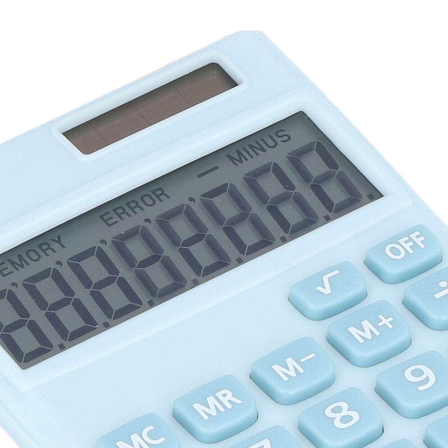 Calculators 8 Digit Solar Battery Dual Power Handheld Pocket Calculator with Large LCD Display Big Sensitive V1294-YM0523-3113220006113
