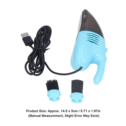 Keyboard Vacuum USB Handheld Powerful Suction Portable Energy Saving Multi Purpose Quick Cleaning Mini V1294-YM0523-3113220006311
