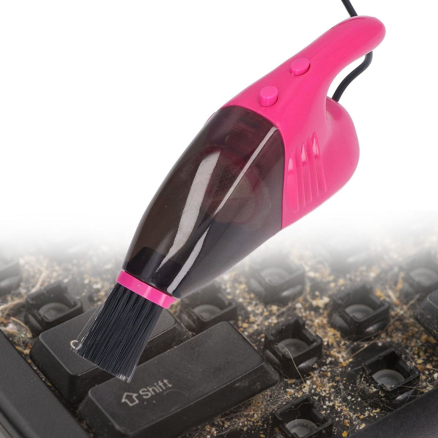 Keyboard Vacuum USB Handheld Powerful Suction Portable Energy Saving Multi Purpose Quick Cleaning Mini V1294-YM0523-3113220006312