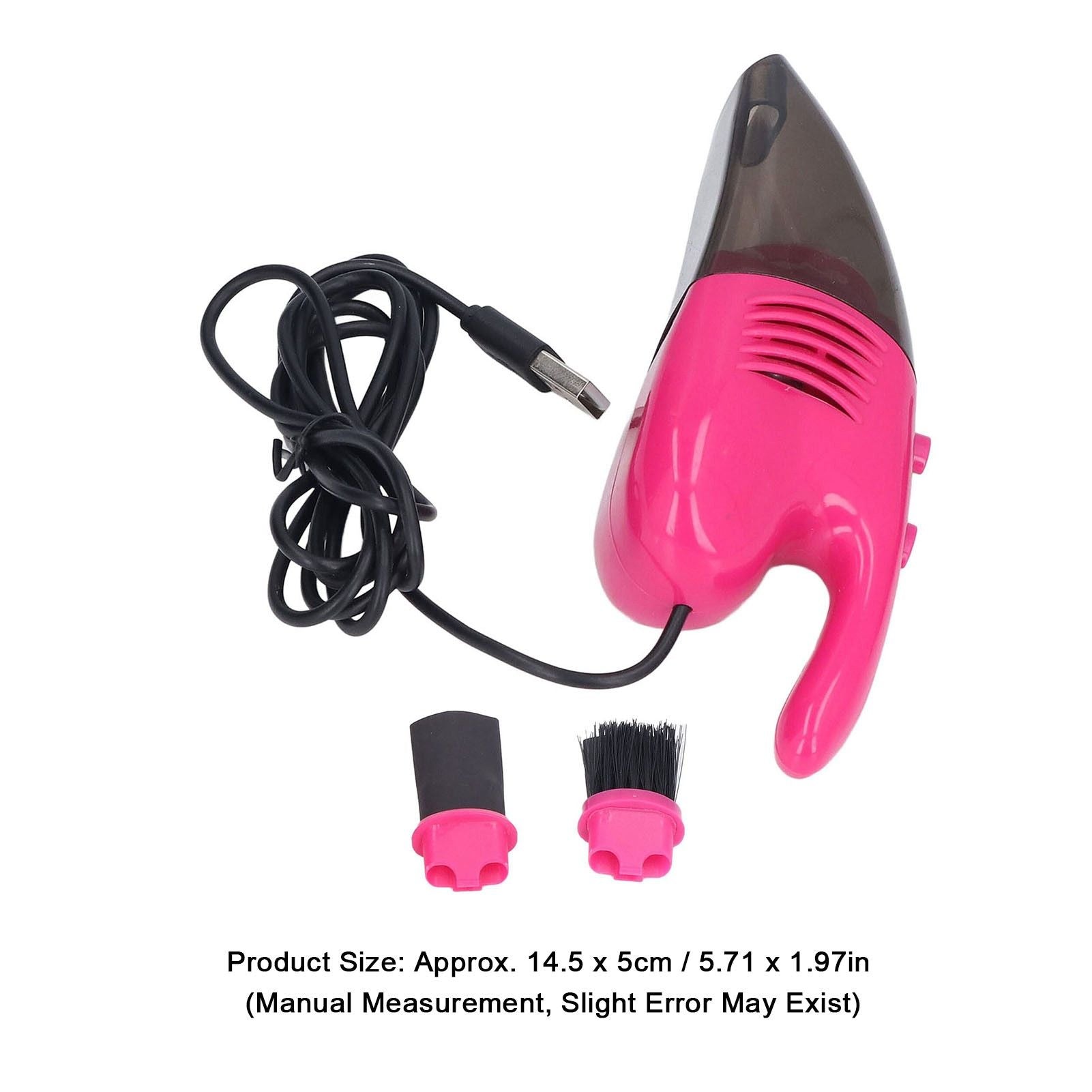 Keyboard Vacuum USB Handheld Powerful Suction Portable Energy Saving Multi Purpose Quick Cleaning Mini V1294-YM0523-3113220006312