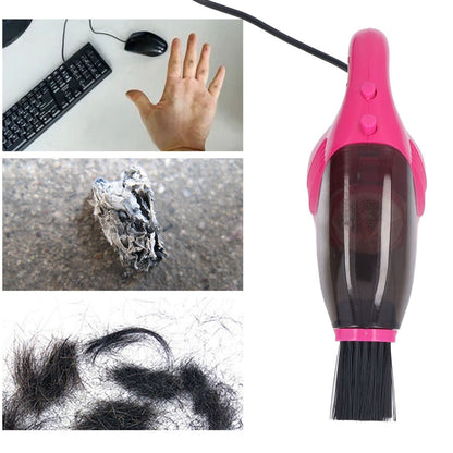 Keyboard Vacuum USB Handheld Powerful Suction Portable Energy Saving Multi Purpose Quick Cleaning Mini V1294-YM0523-3113220006312