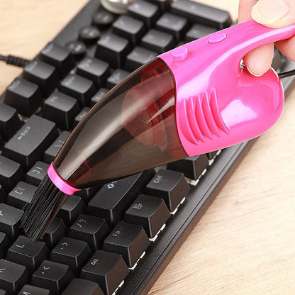 Keyboard Vacuum USB Handheld Powerful Suction Portable Energy Saving Multi Purpose Quick Cleaning Mini V1294-YM0523-3113220006312