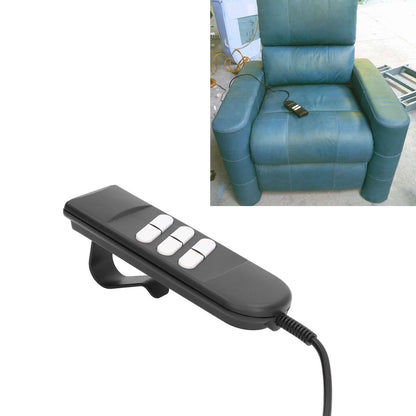 Remote Handset Controller Remote Hand Control with 6 Button for Lift Chairs Power Recliners Electric Sofa V1294-YM0523-3113220009511