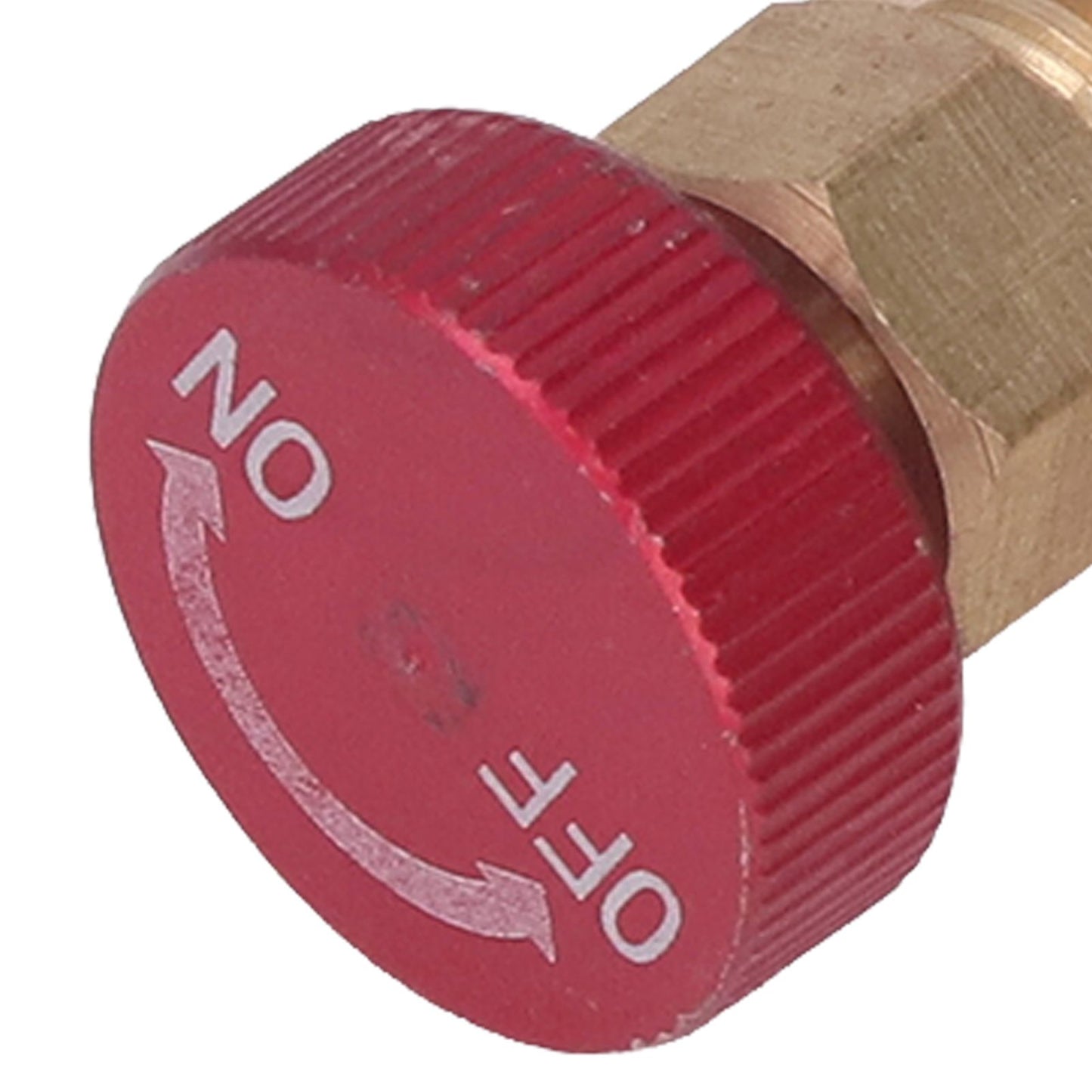 2PCS Refrigeration Control Valve 1/4SAE Male Thread 5/16SAE Female Thread Refrigerant Charging Valve Adapter V1294-YM0523-3113220010211