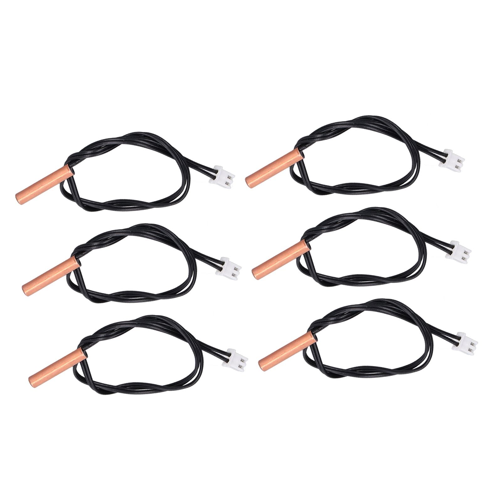 10Pcs 10K Temp Sensor Probe PVC Copper Waterproof NTC Thermistor Probes for Air Conditioner V1294-YM0523-3113220010911