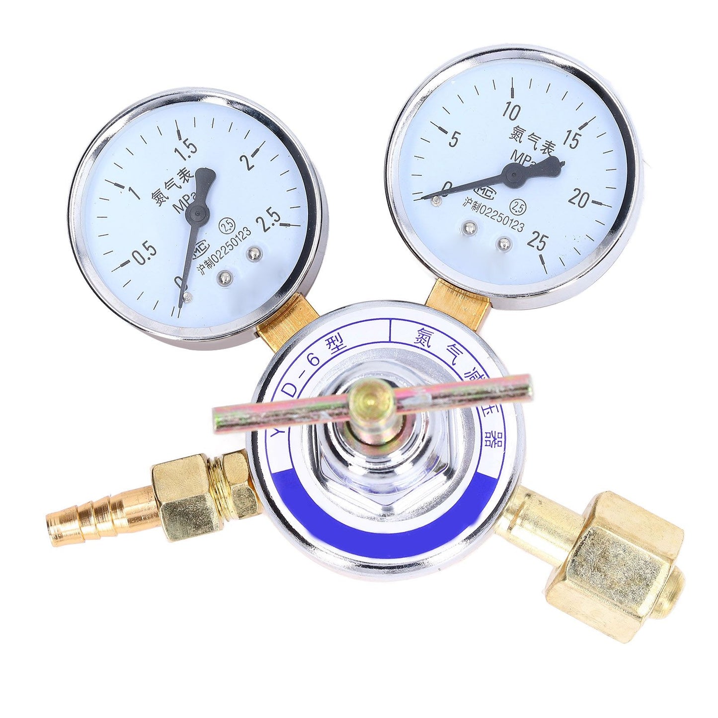 Nitrogen Regulator Gauge Kit Pressure Reducing Valve Brass Inlet Outlet Meter Reducer V1294-YM0523-3113220011511