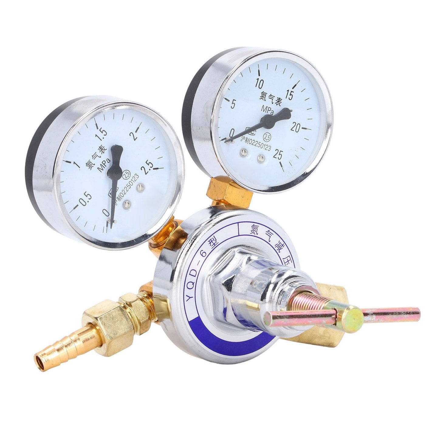 Nitrogen Regulator Gauge Kit Pressure Reducing Valve Brass Inlet Outlet Meter Reducer V1294-YM0523-3113220011511
