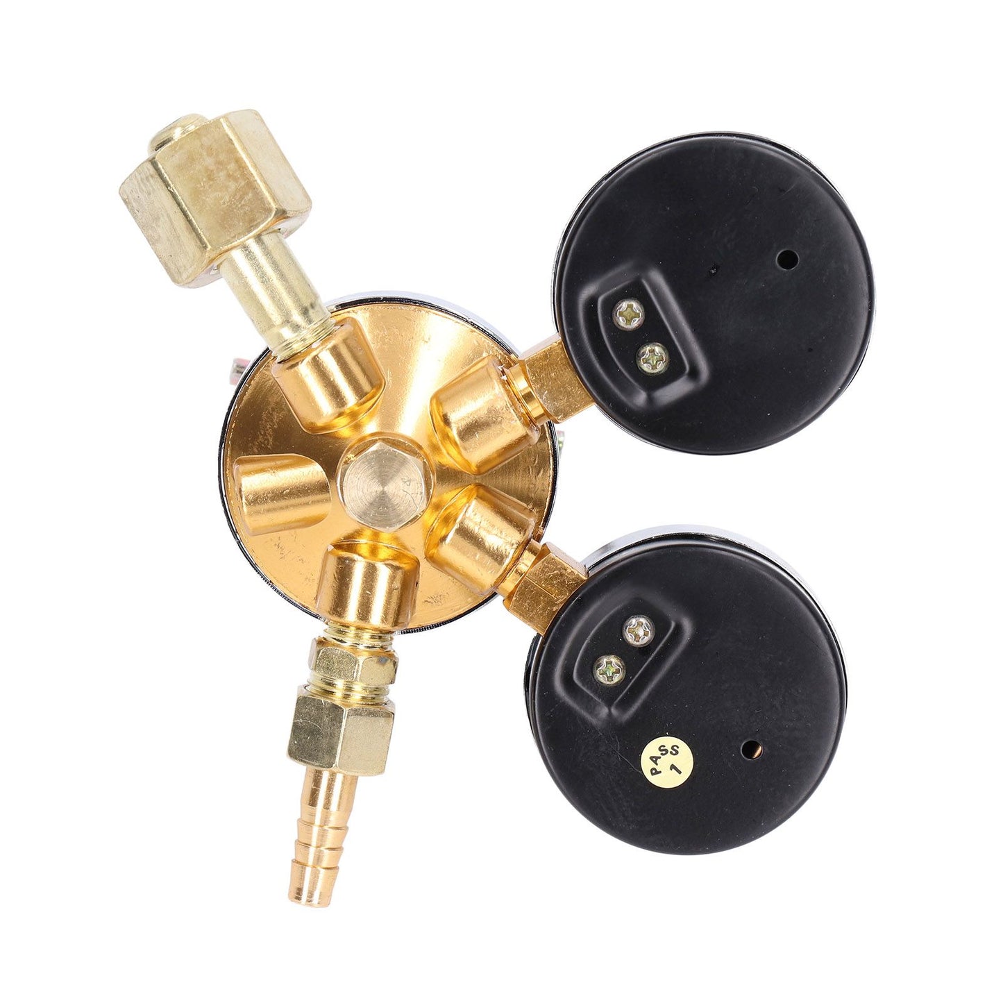 Nitrogen Regulator Gauge Kit Pressure Reducing Valve Brass Inlet Outlet Meter Reducer V1294-YM0523-3113220011511