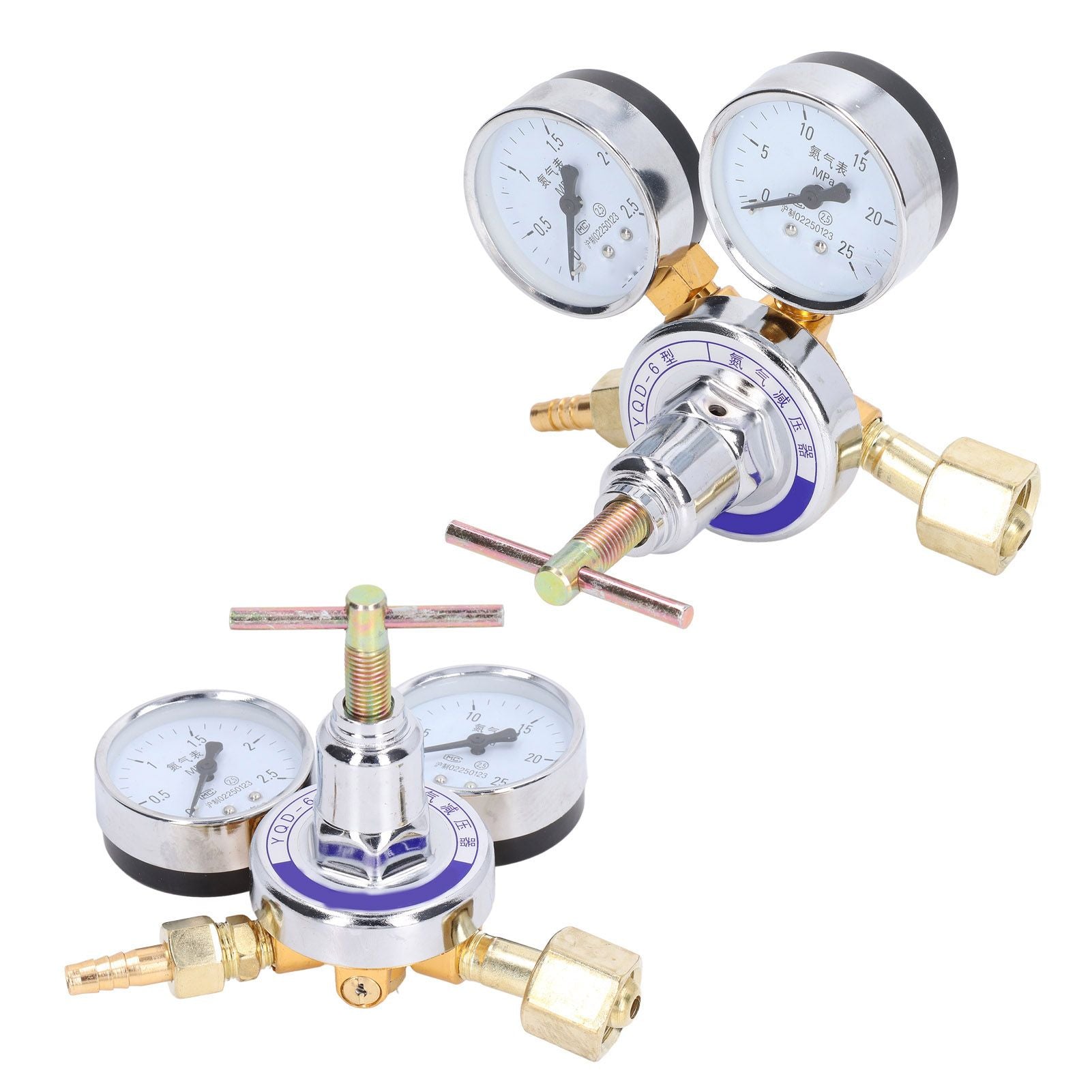 Nitrogen Regulator Gauge Kit Pressure Reducing Valve Brass Inlet Outlet Meter Reducer V1294-YM0523-3113220011511