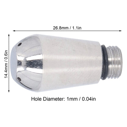 Coffee Machine Steam Nozzle 304 Stainless Steel Multiple Holes Tip Replacement for EXPOBAR3 Holes V1294-YM0523-3113220012011