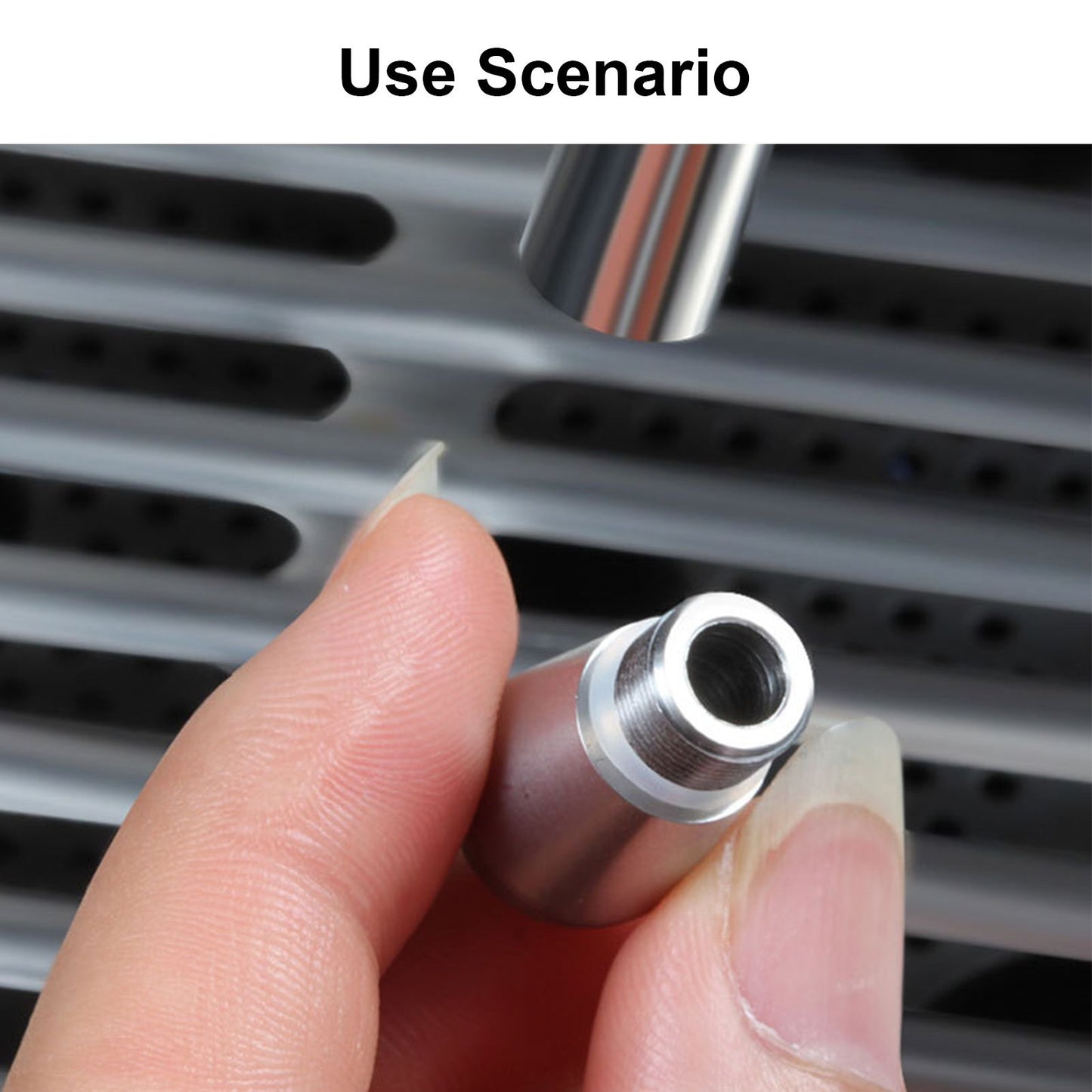 Coffee Machine Steam Nozzle 304 Stainless Steel Multiple Holes Tip Replacement for EXPOBAR4 Holes V1294-YM0523-3113220012012