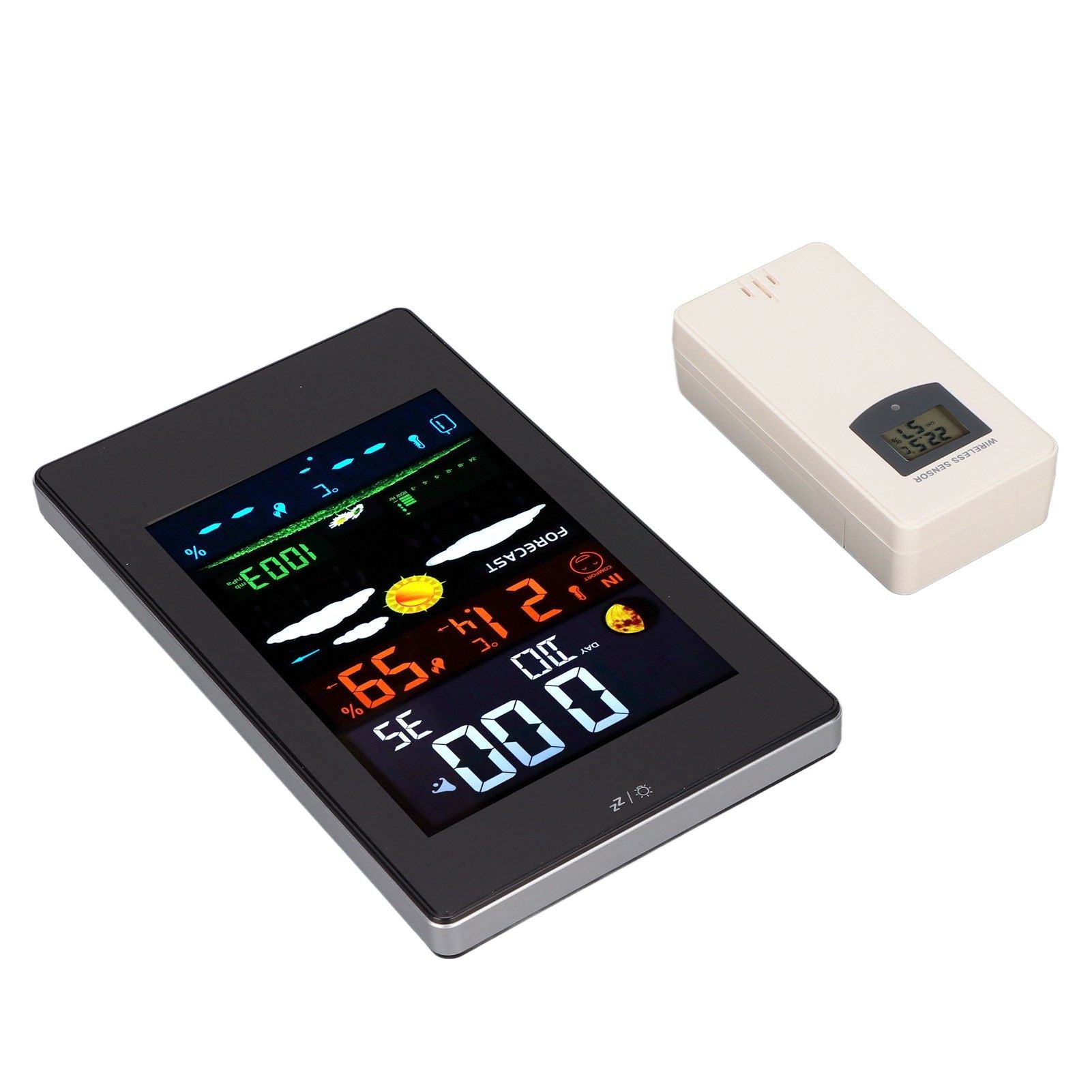 Weather Station Humidity Temperature Monitoring USB Powered Weather Forecast Clock Function Home Weather V1294-YM0523-3113220013611