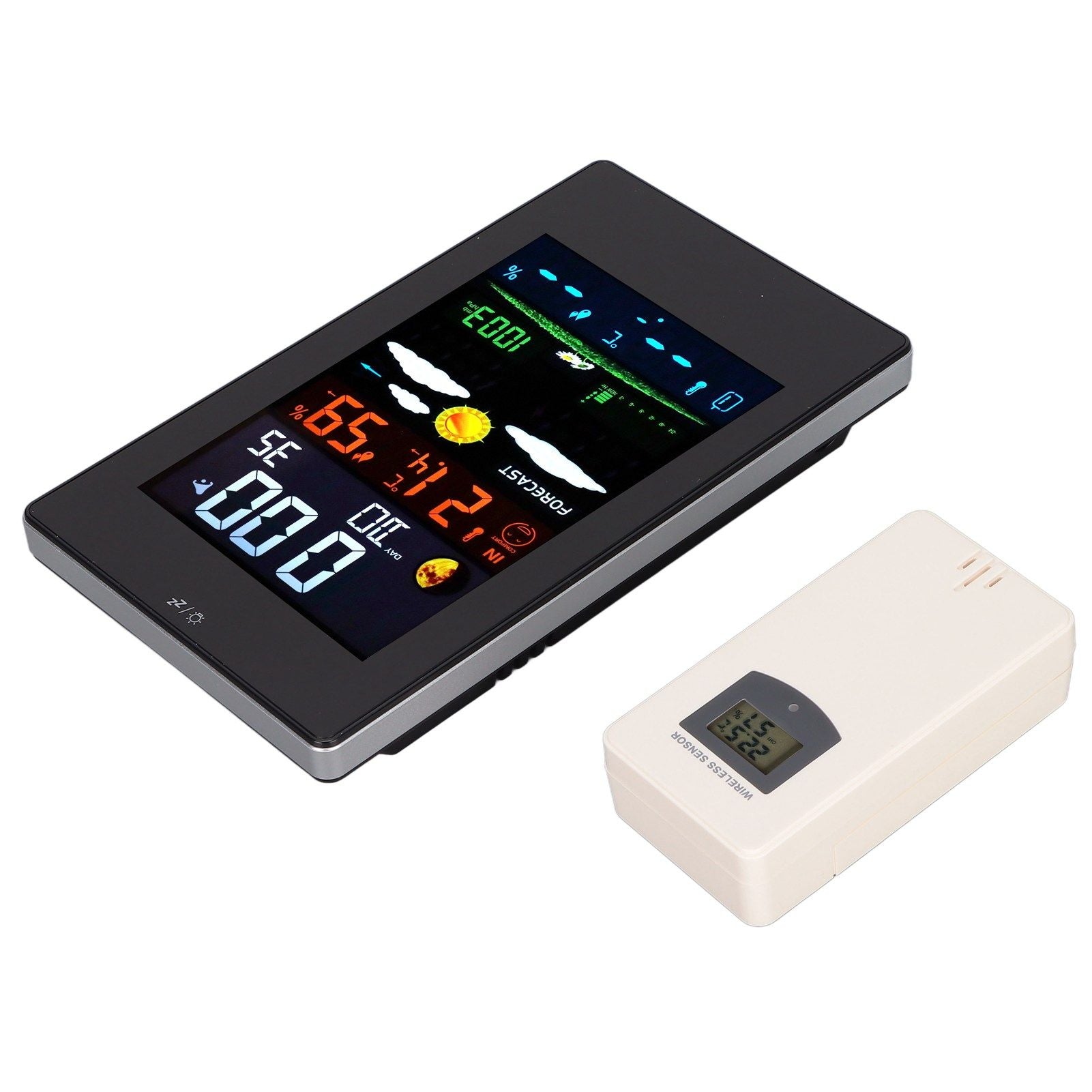 Weather Station Humidity Temperature Monitoring USB Powered Weather Forecast Clock Function Home Weather V1294-YM0523-3113220013611