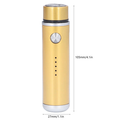013 Electric Mini Shaver Portable Low Noise Power Display USB Mini Electric Shaver for MenGold V1294-YM0523-3113220014112