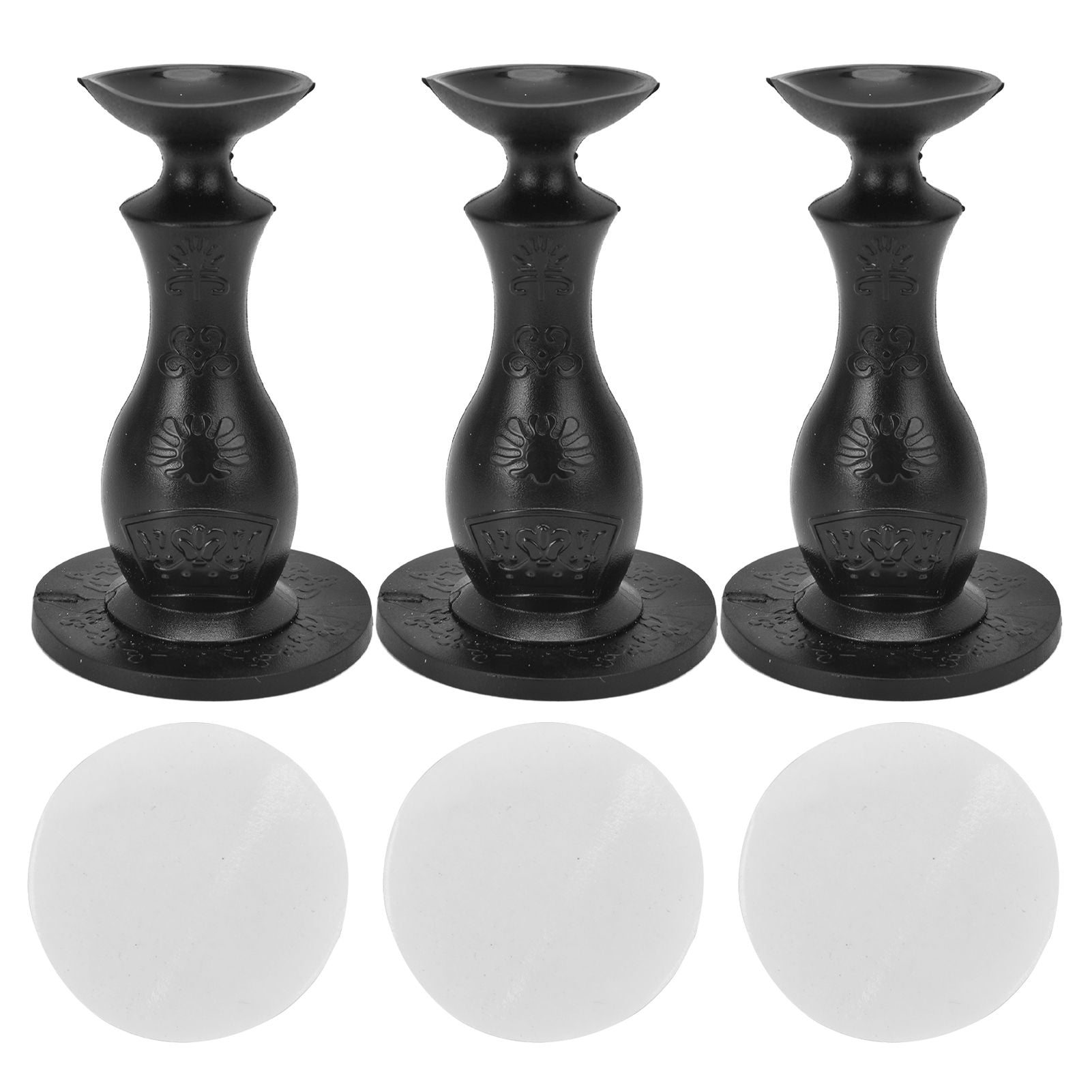 3Pcs Washer Door Stopper Front Load Washing Machine Door Holder Prop Rubber for Family UseBlack V1294-YM0523-3113220014911