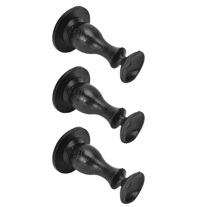 3Pcs Washer Door Stopper Front Load Washing Machine Door Holder Prop Rubber for Family UseBlack V1294-YM0523-3113220014911
