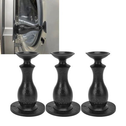 3Pcs Washer Door Stopper Front Load Washing Machine Door Holder Prop Rubber for Family UseBlack V1294-YM0523-3113220014911