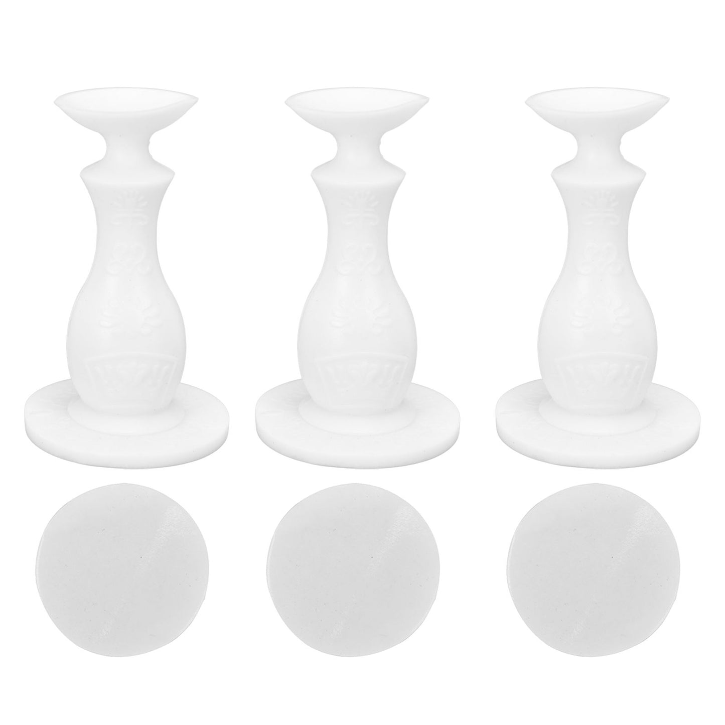 3Pcs Washer Door Stopper Front Load Washing Machine Door Holder Prop Rubber for Family UseWhite V1294-YM0523-3113220014912