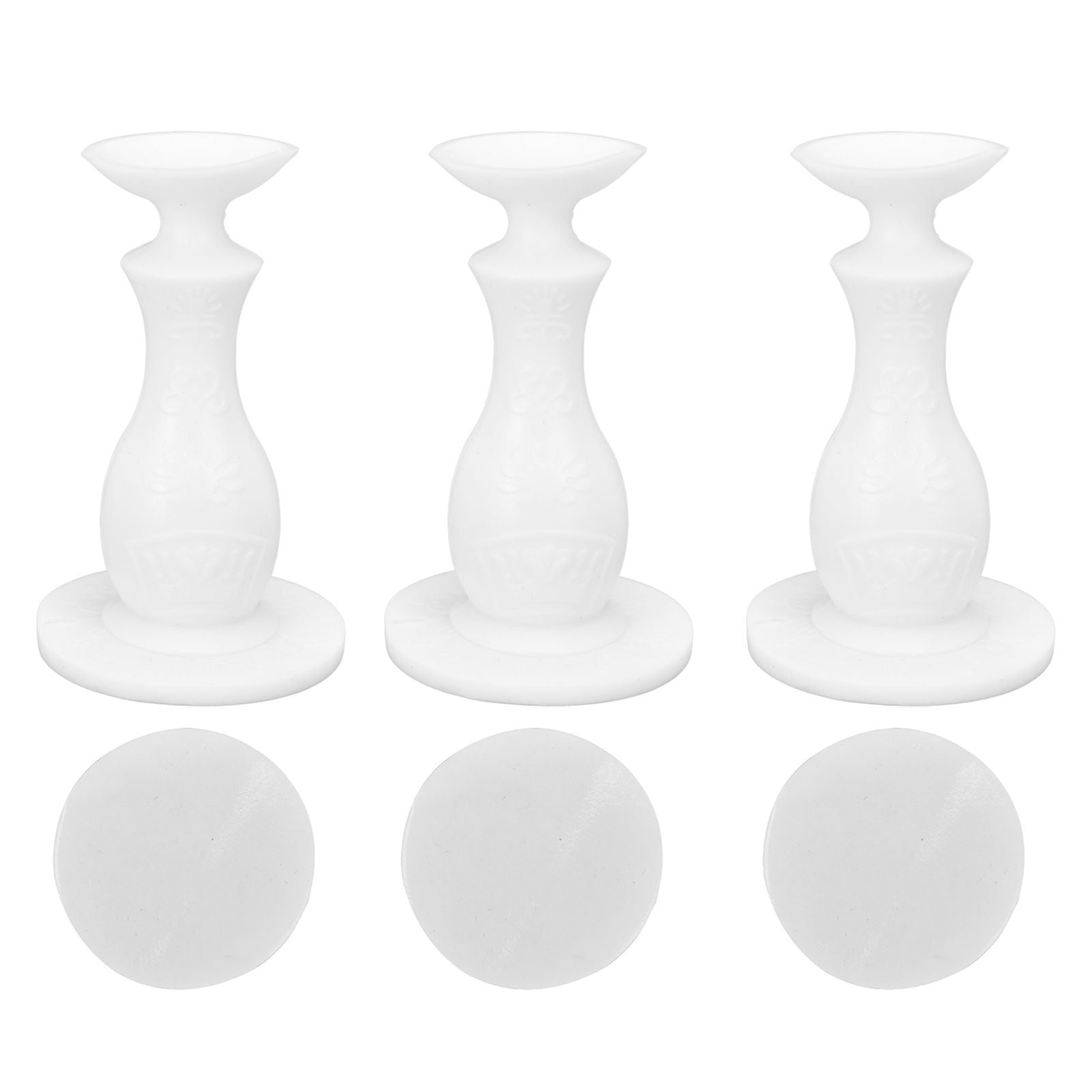 3Pcs Washer Door Stopper Front Load Washing Machine Door Holder Prop Rubber for Family UseWhite V1294-YM0523-3113220014912