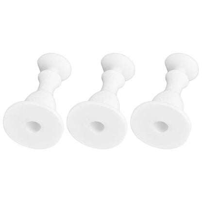3Pcs Washer Door Stopper Front Load Washing Machine Door Holder Prop Rubber for Family UseWhite V1294-YM0523-3113220014912