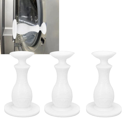 3Pcs Washer Door Stopper Front Load Washing Machine Door Holder Prop Rubber for Family UseWhite V1294-YM0523-3113220014912