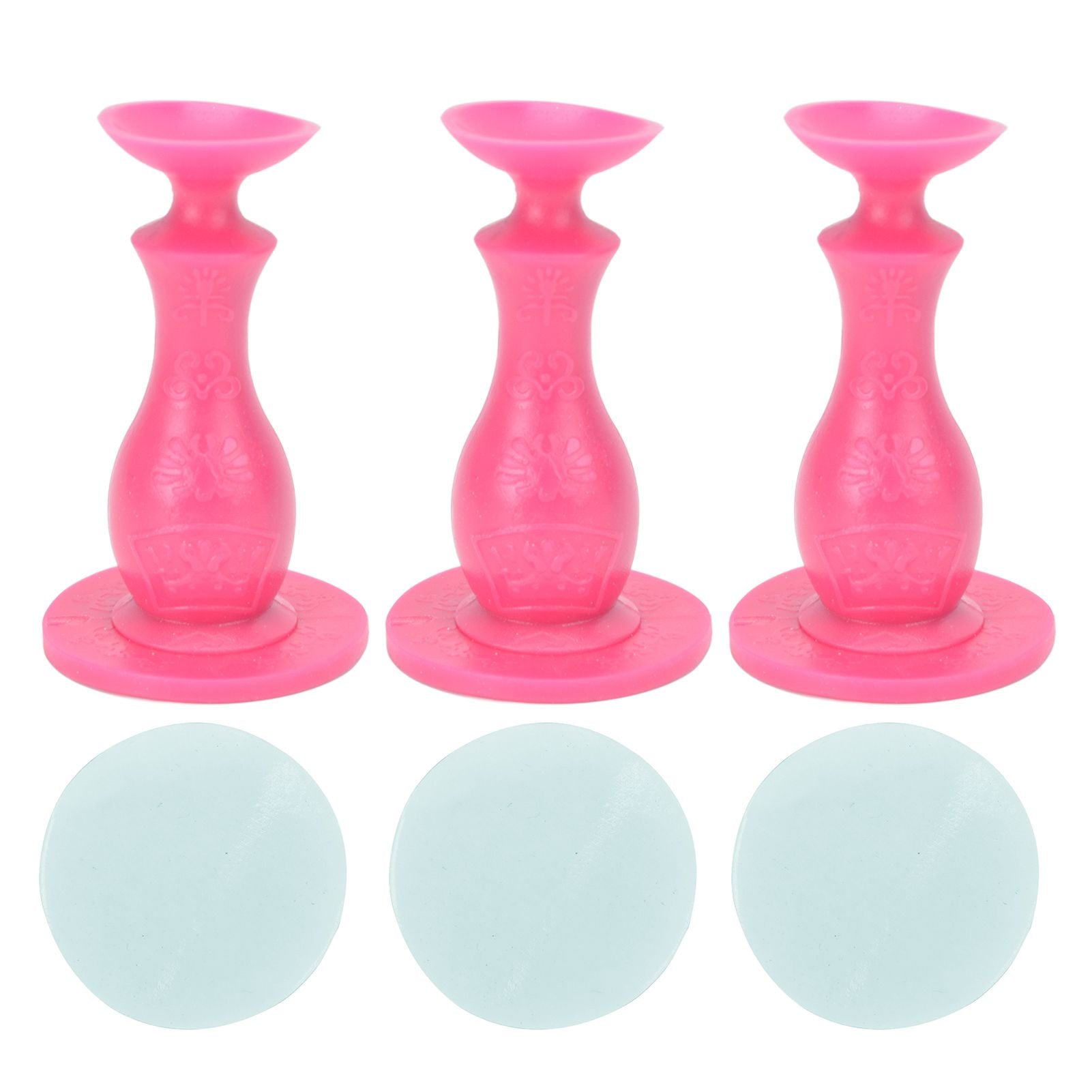 3Pcs Washer Door Stopper Front Load Washing Machine Door Holder Prop Rubber for Family UsePink V1294-YM0523-3113220014914