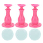3Pcs Washer Door Stopper Front Load Washing Machine Door Holder Prop Rubber for Family UsePink V1294-YM0523-3113220014914