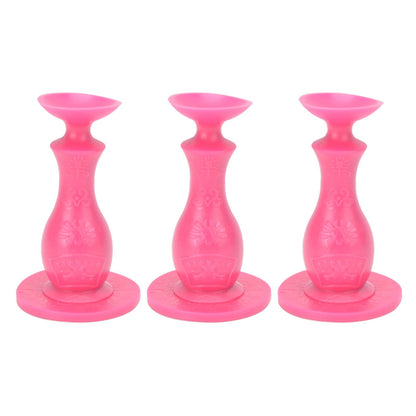 3Pcs Washer Door Stopper Front Load Washing Machine Door Holder Prop Rubber for Family UsePink V1294-YM0523-3113220014914